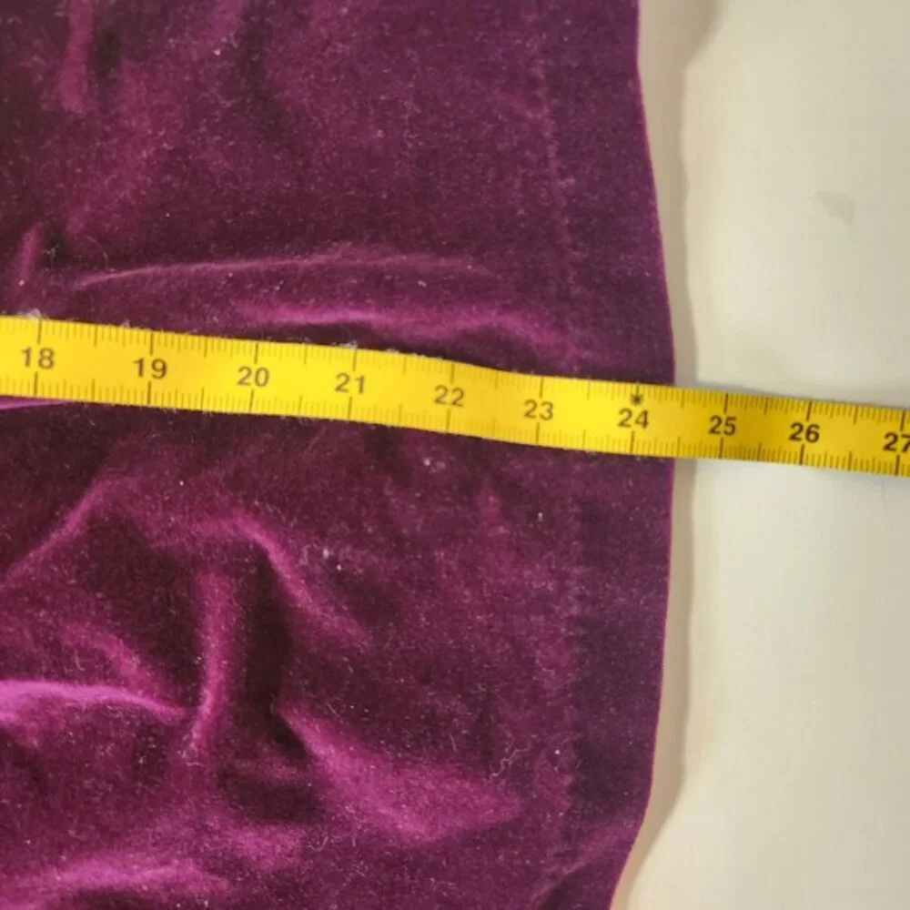 Vintage Gymboree‎ Girls Purple Velvet Rosette Dress 100% Cotton Size 3-4 Years